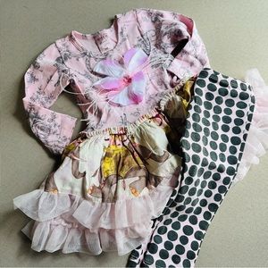 Giggle Moon size 12 month outfit